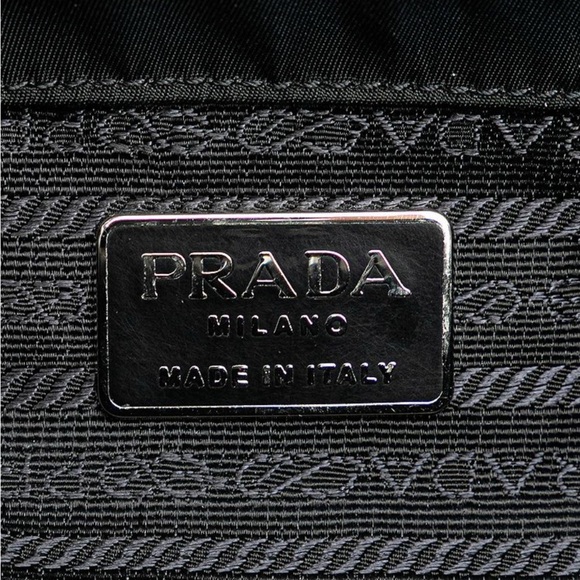 Prada Black Tessuto Mini Frame Bag - Picture 4 of 11